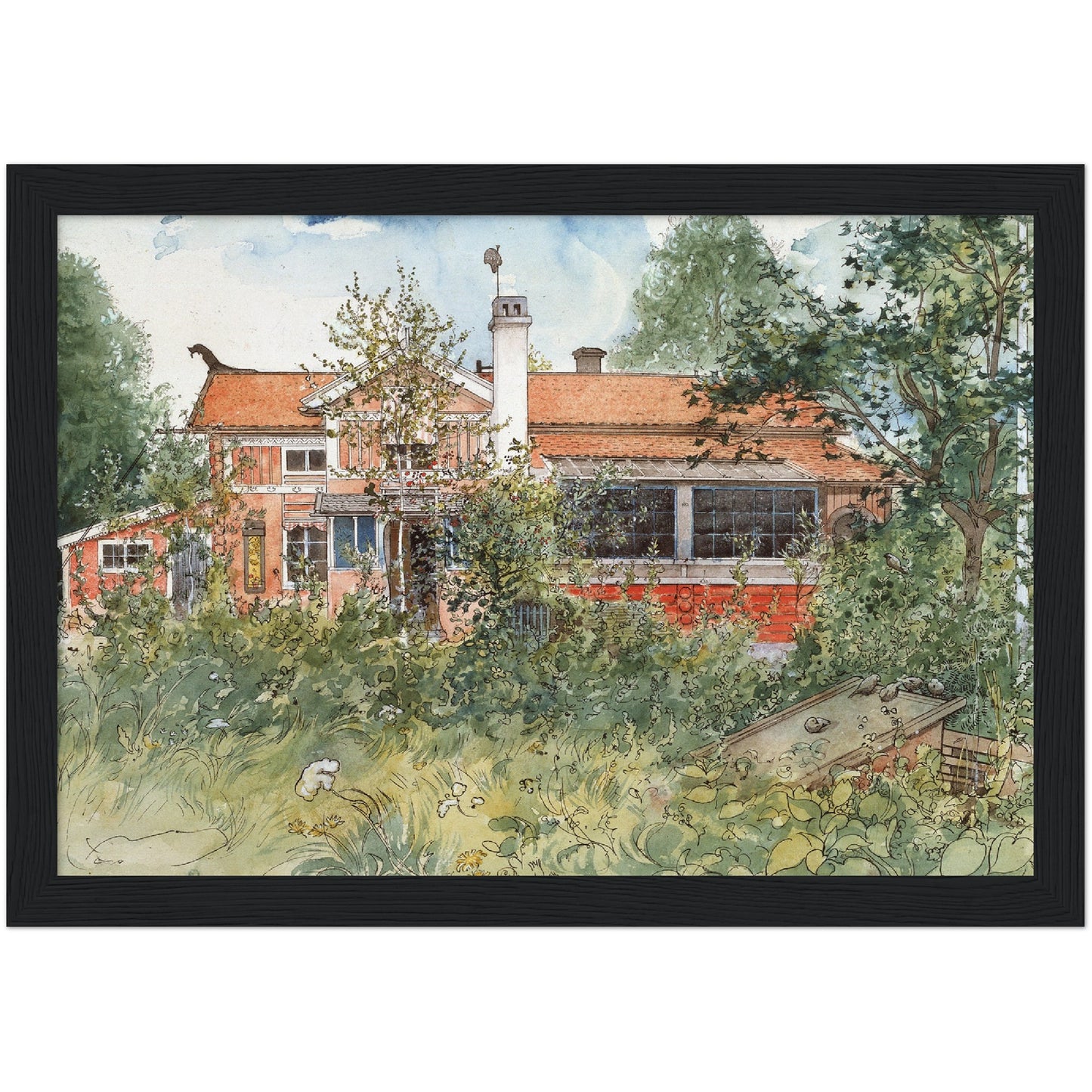 »Stugan« av Carl Larsson