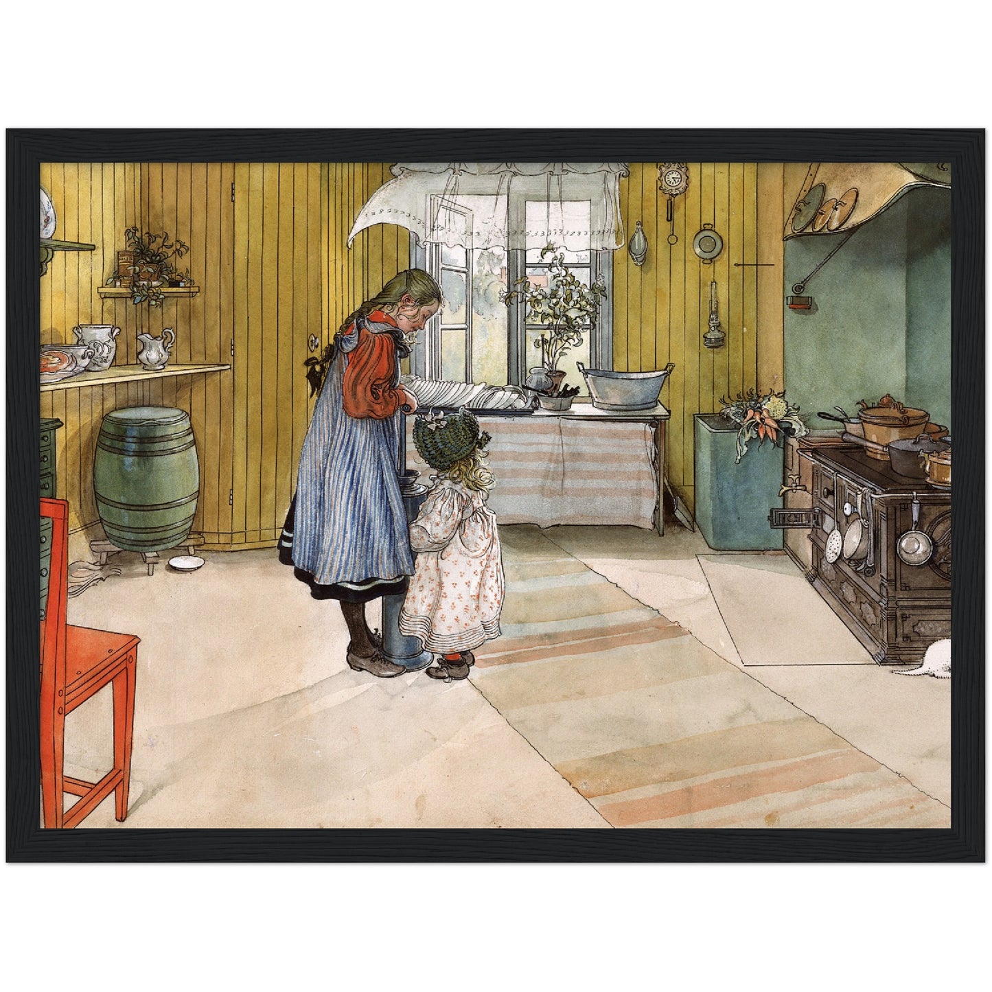 »Köket« av Carl Larsson
