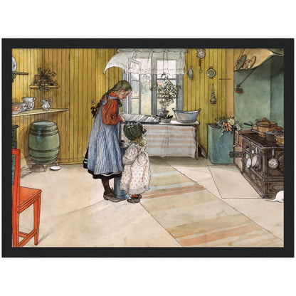 »Köket« av Carl Larsson