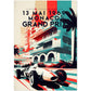 »Tales from the Track« retro poster