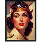 »Captain Freedom« retro poster