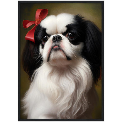 »Japanese Chin med rosett«