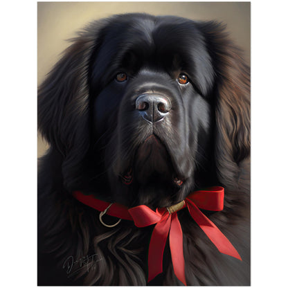 »Newfoundland med rosett«