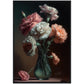 »Passionate Petals« retro poster