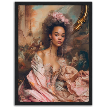 »Playful Rococo Masquerades« poster