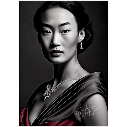 »Fashion Warrior« retro poster