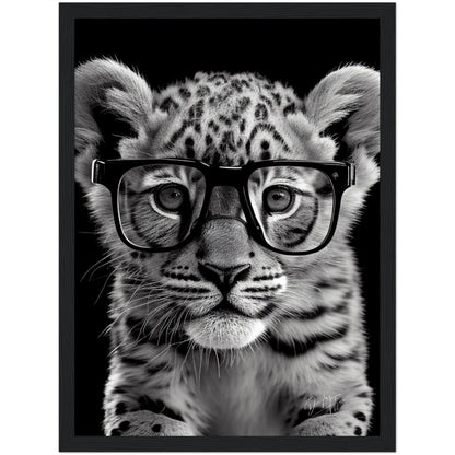 »Brainy Bengal« retro poster