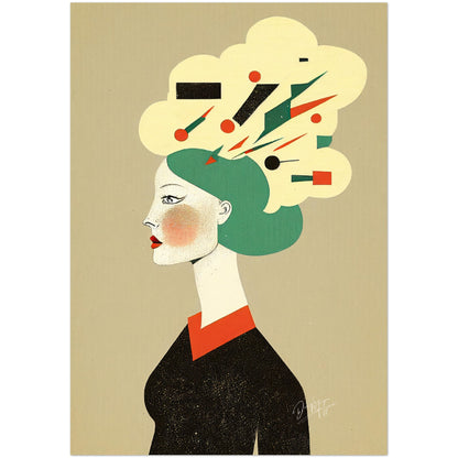 »The Beauty of Friendship« retro poster