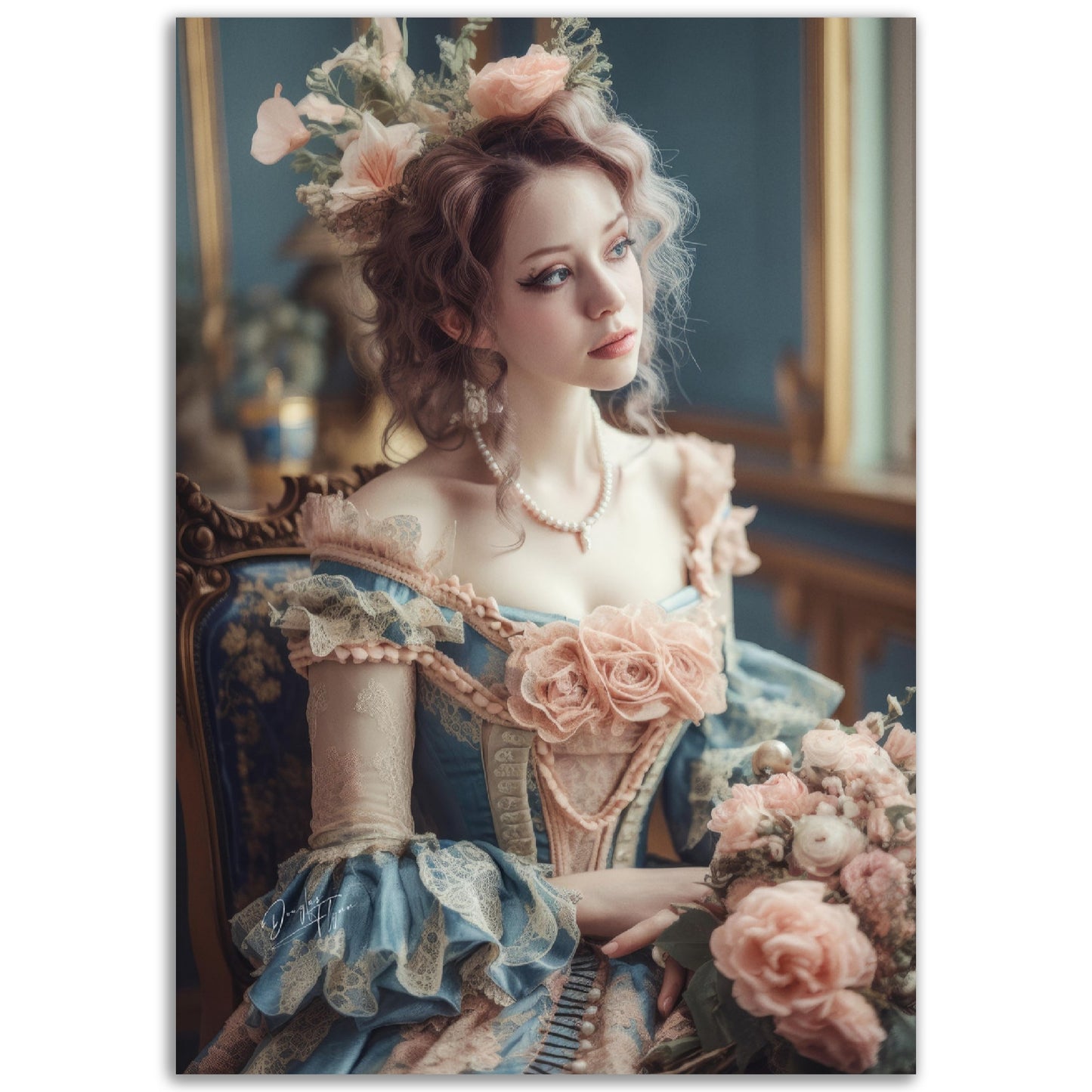 »Delightful Rococo Reveries« poster
