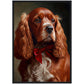 »Cocker Spaniel med rosett«