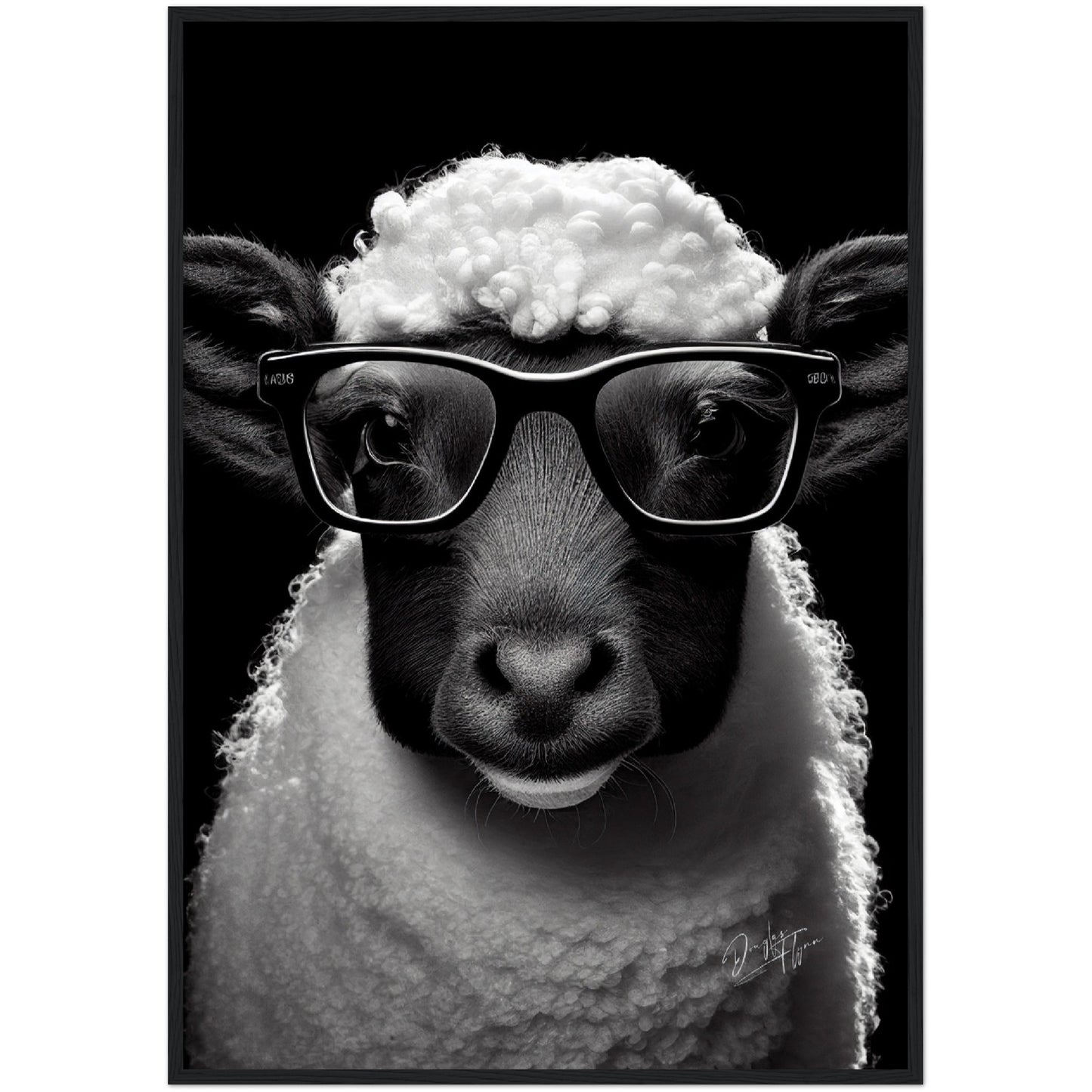 »Wolly Wisdom« retro poster