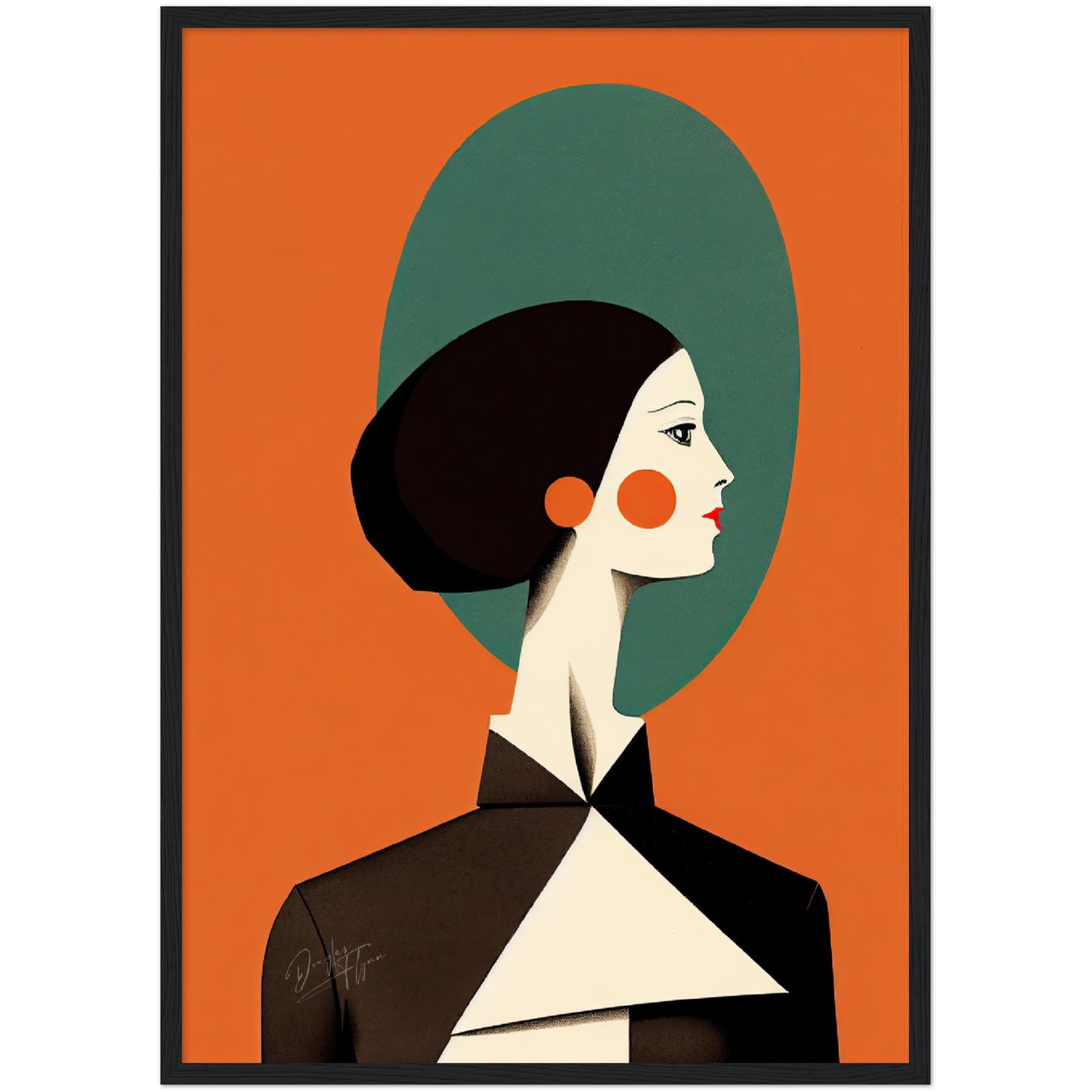 »The Beauty of Togetherness« retro poster