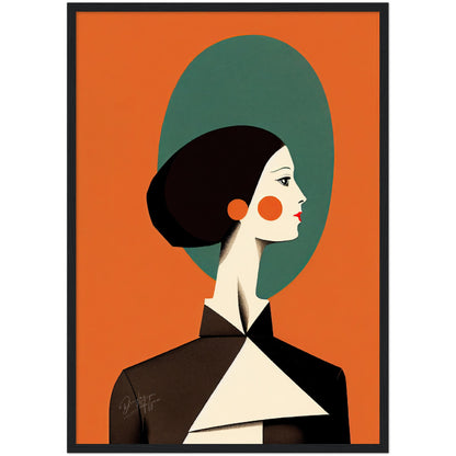 »The Beauty of Togetherness« retro poster