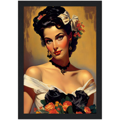 »Bridal Classy Look« retro poster