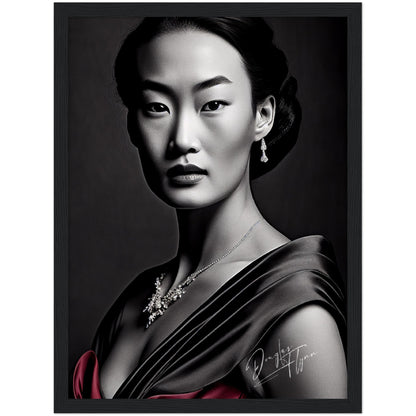 »Fashion Warrior« retro poster