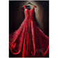 »Fiery Ruby Dress«