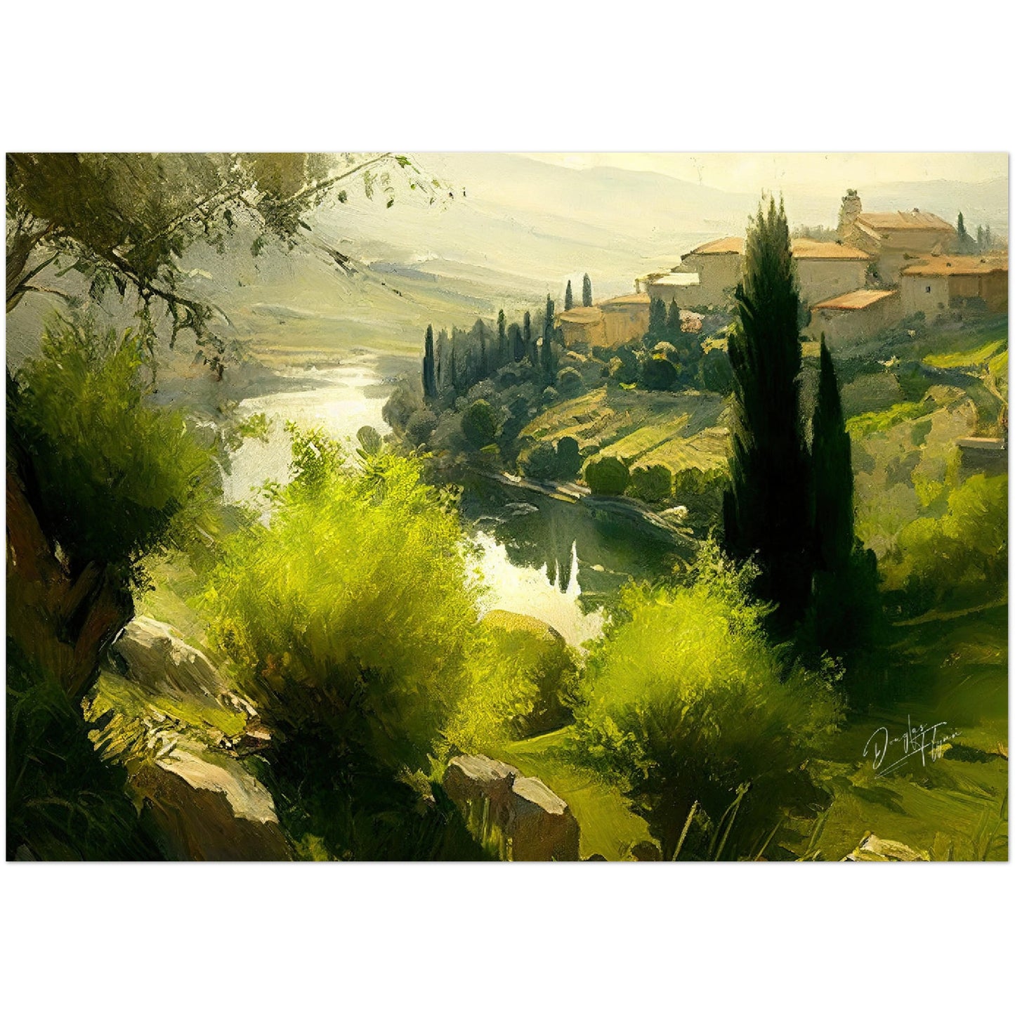 »Tumbled Terrain of Tuscany«