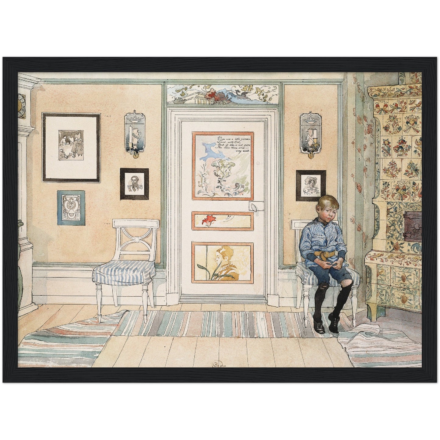 »Skamvrån« av Carl Larsson