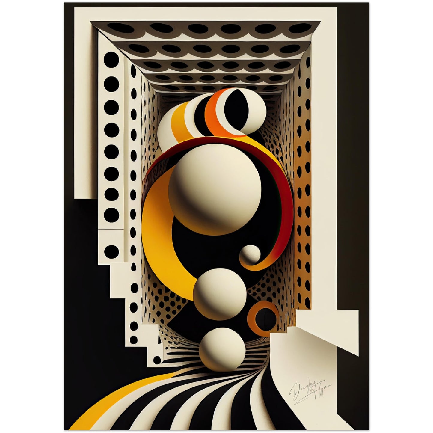 »Energetic Expressions« retro poster