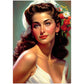 »White Wedding Memories« retro poster
