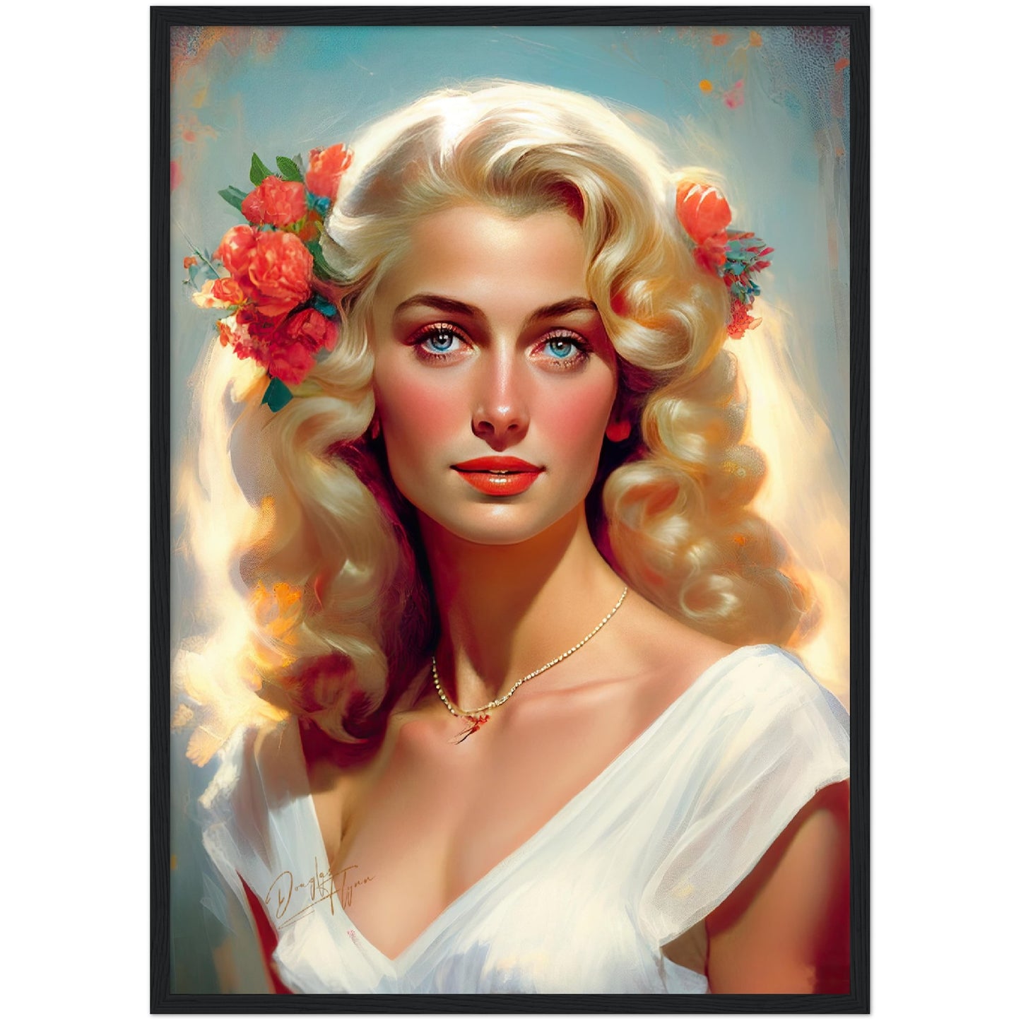 »Bridal Dream Day« retro poster