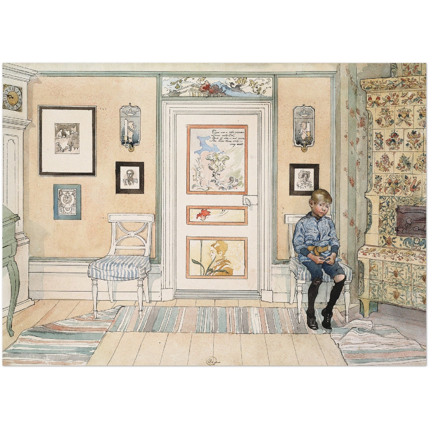»Skamvrån« av Carl Larsson