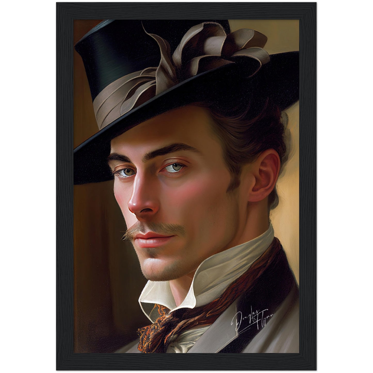 »Hattitude Past«retro poster