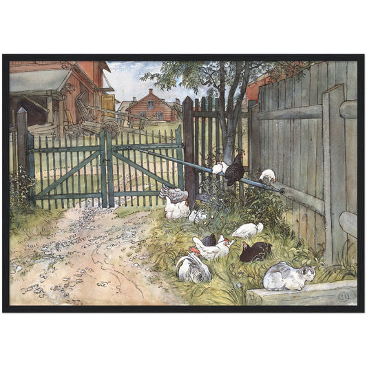 »Grinden« av Carl Larsson