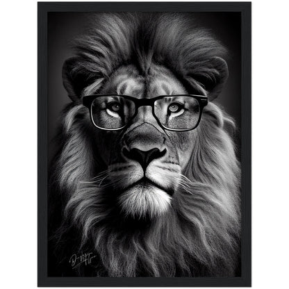 »Roaring Scholar« retro poster