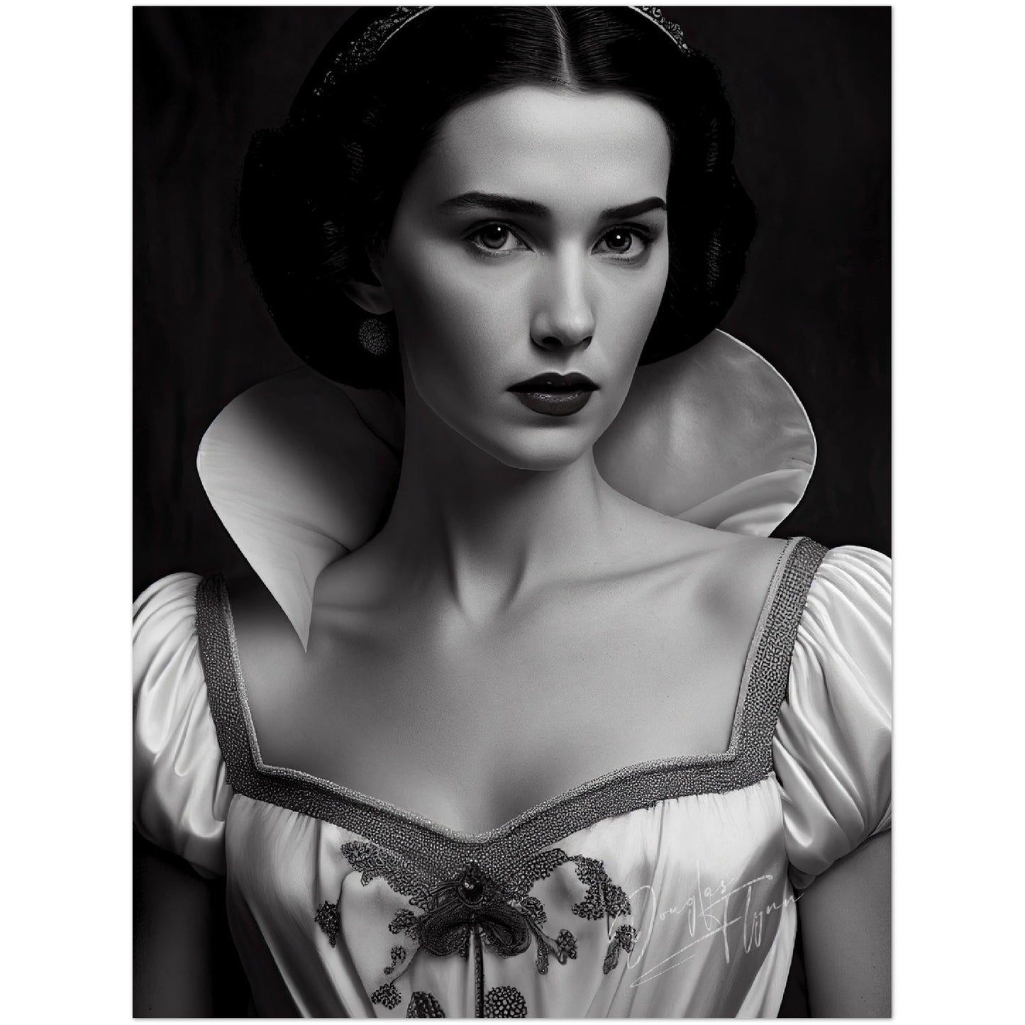 »Enchanted Elegance« retro poster