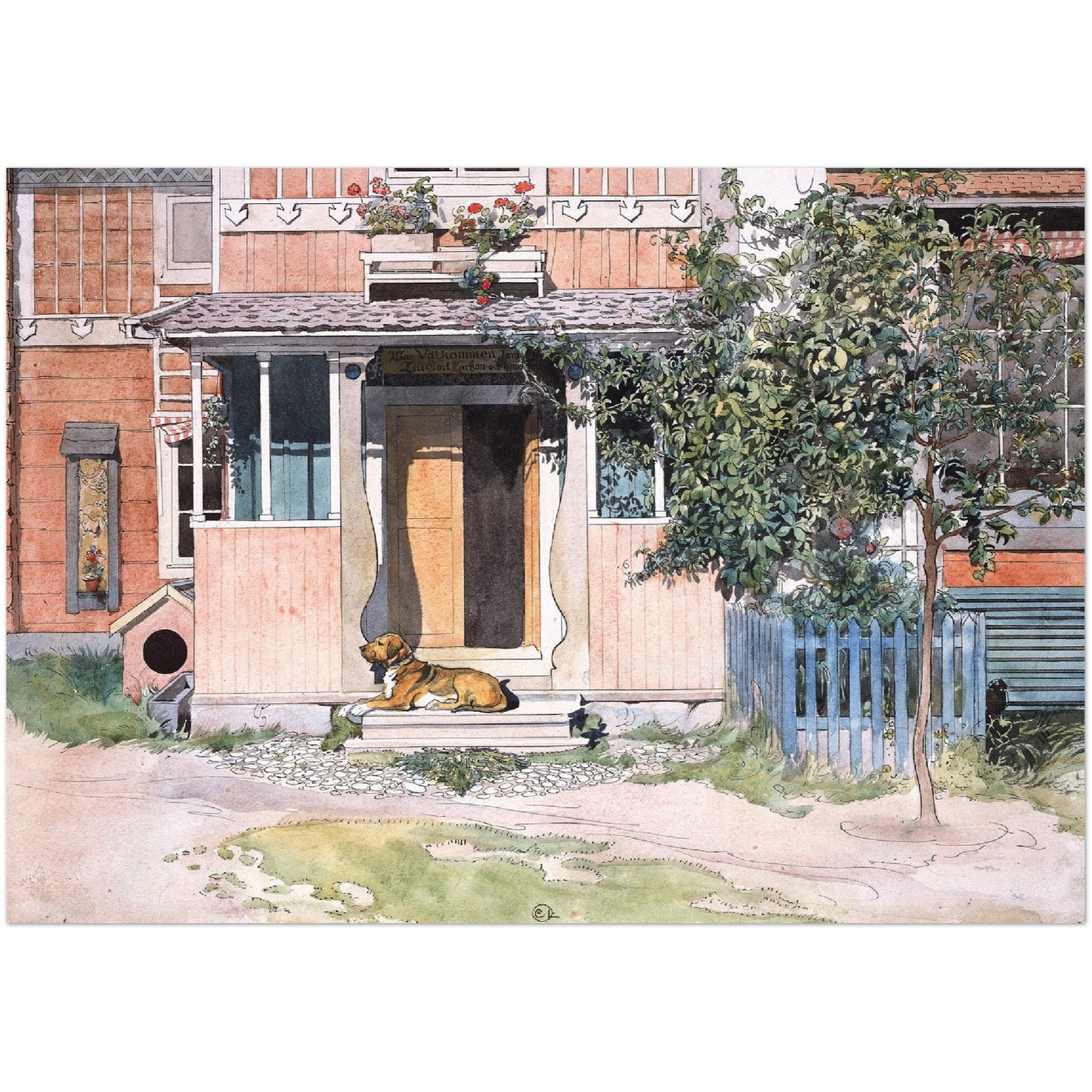 »Verandan« av Carl Larsson