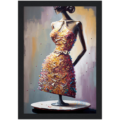 »Prismatic Pleats Dress«