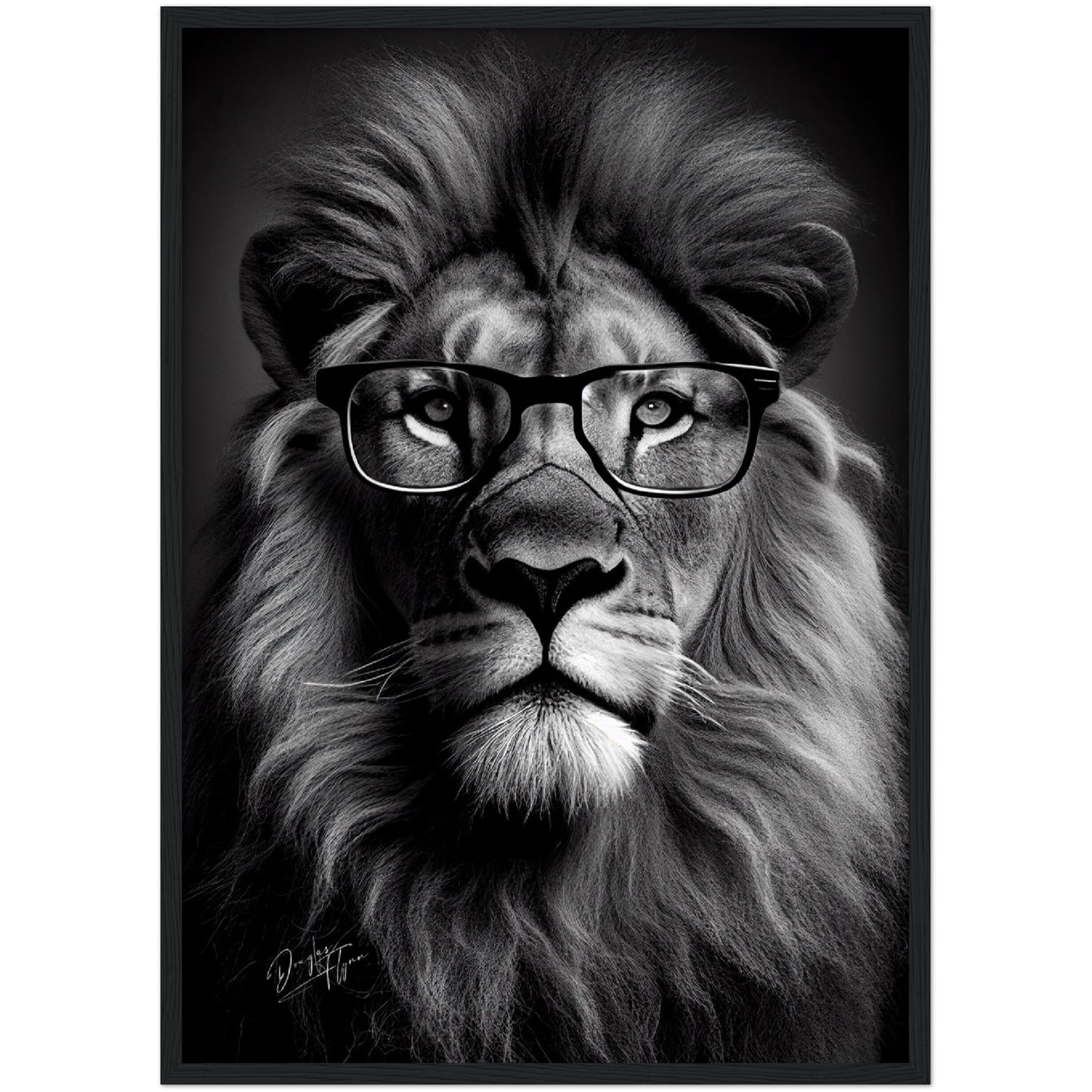 »Roaring Scholar« retro poster
