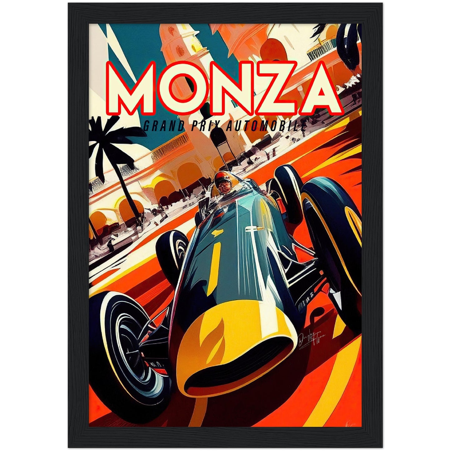 »Speed Secrets of the Past« retro poster