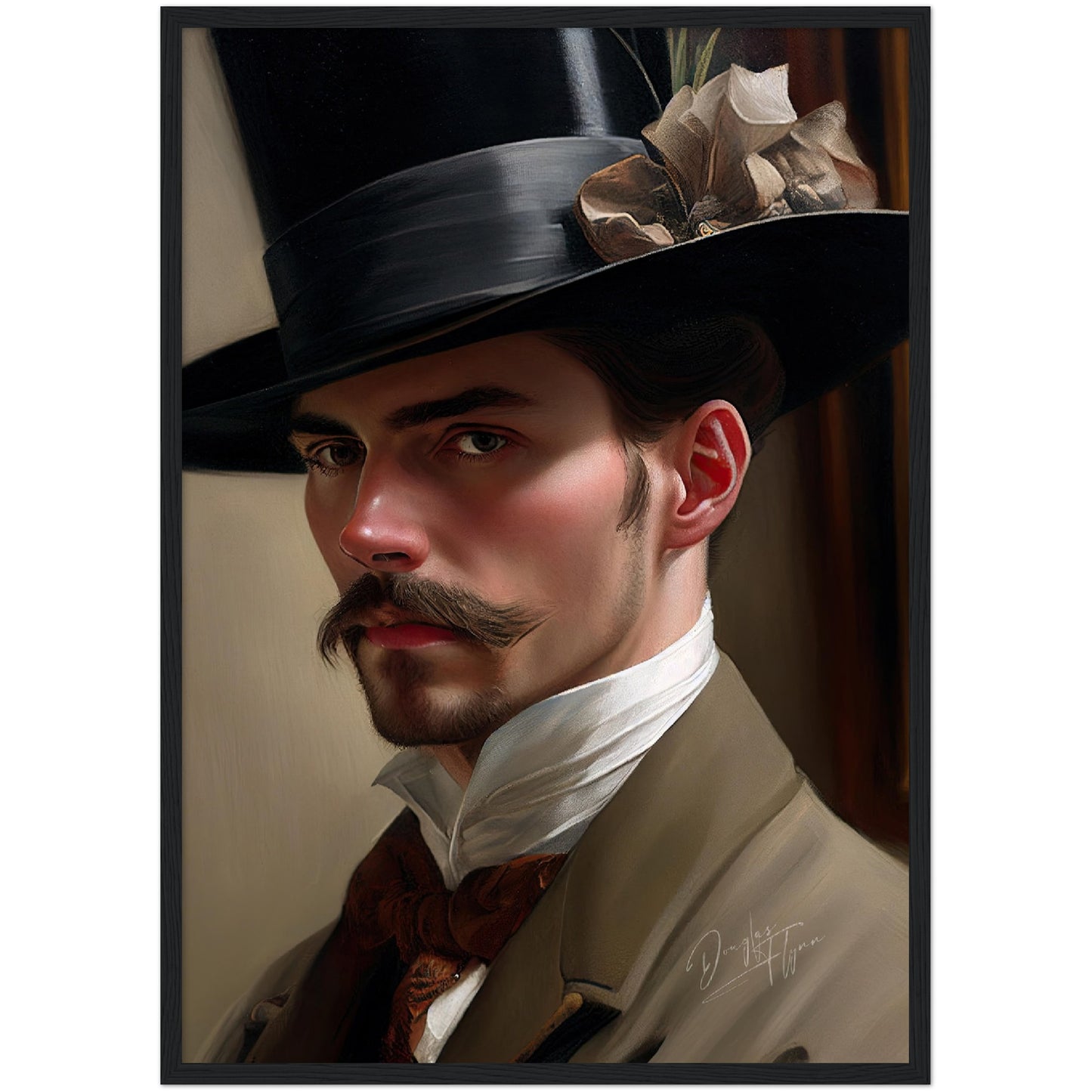 »Hats off to the Gent«retro poster