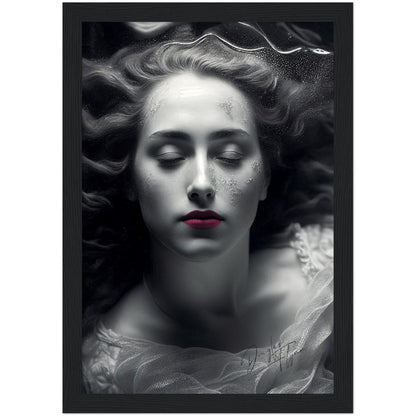»Mermaid's Allure« retro poster