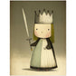 »Fussy Little Princess« retro poster