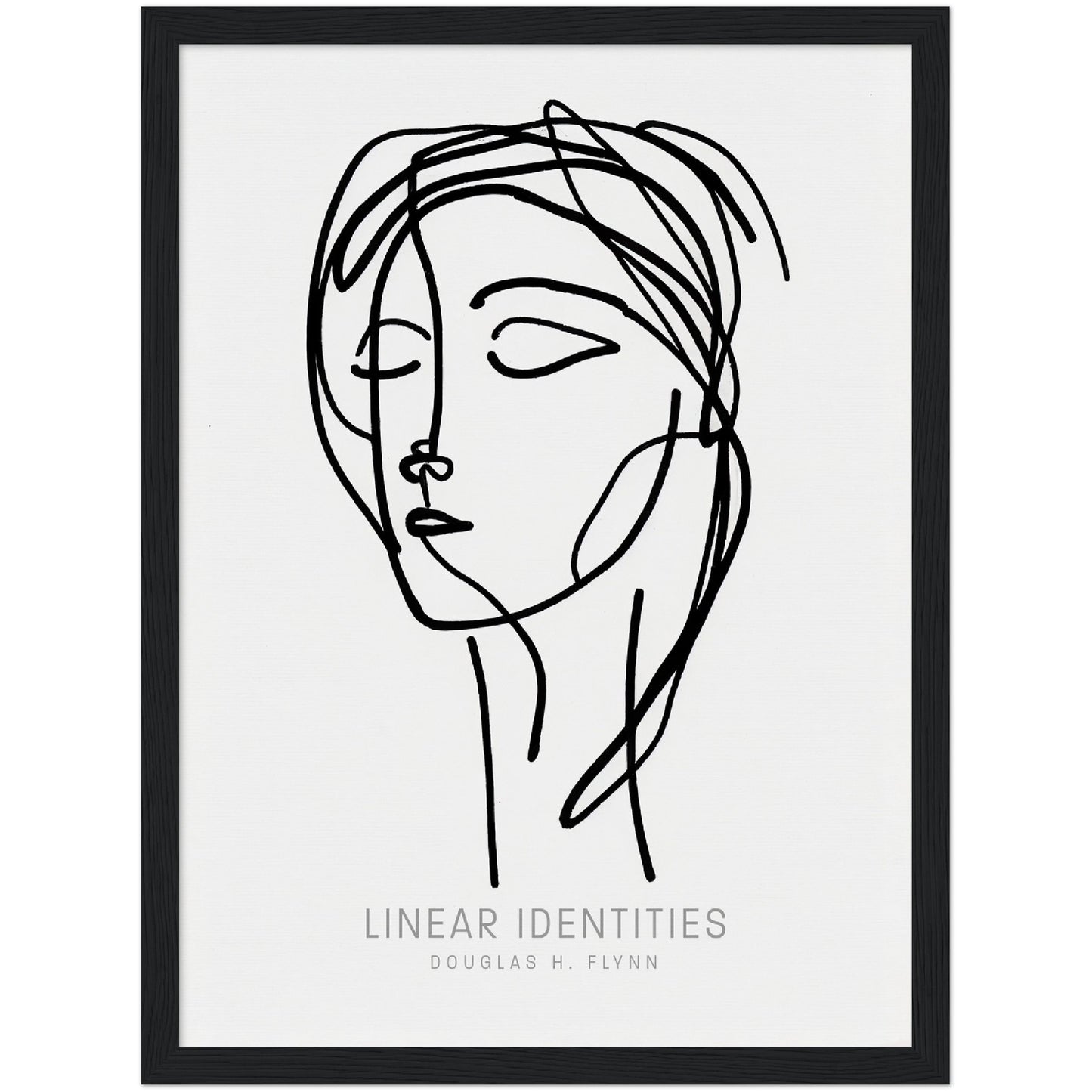 »LinearI dentities« merch poster