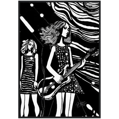 »From Practice to Performance« retro poster
