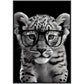 »Brainy Bengal« retro poster