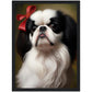 »Japanese Chin med rosett«