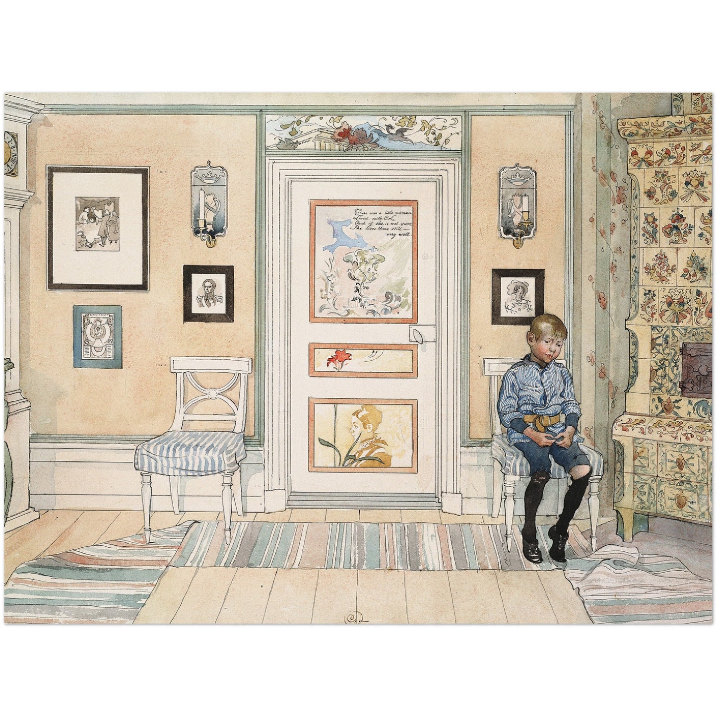 »Skamvrån« av Carl Larsson