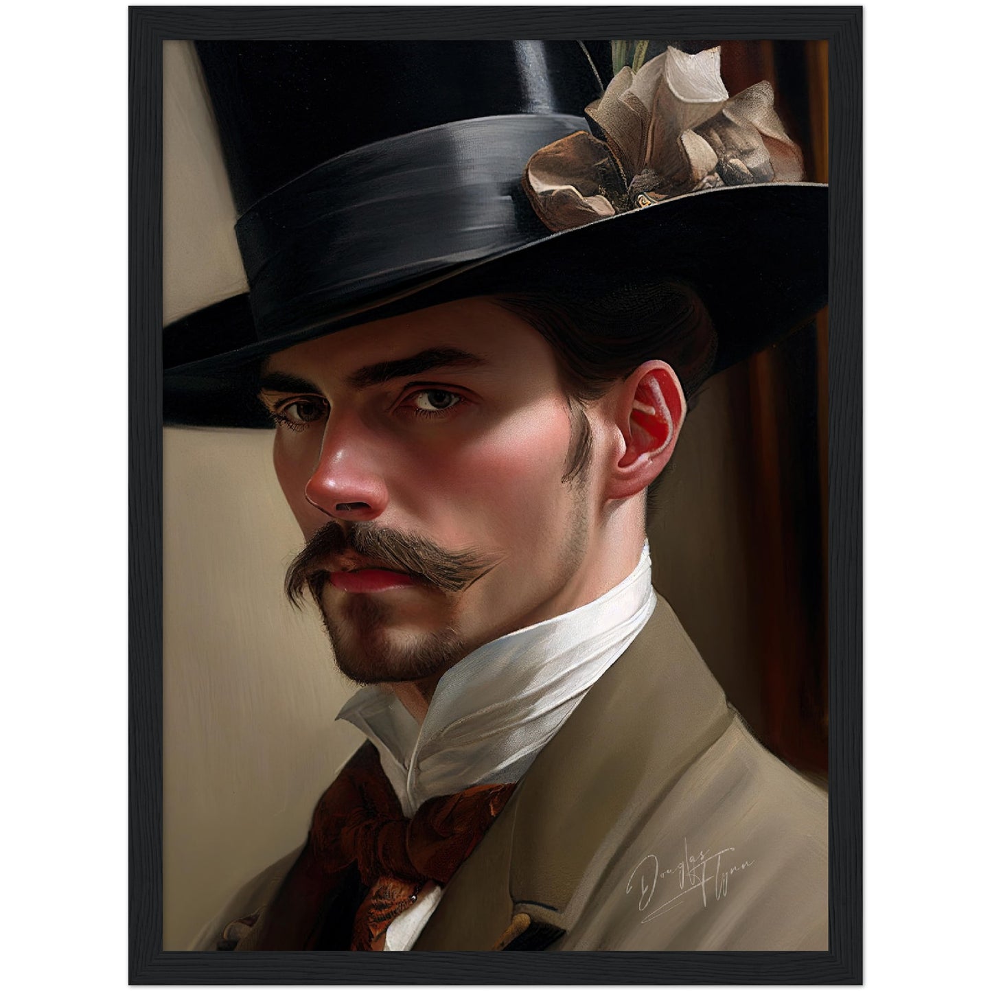 »Hats off to the Gent«retro poster