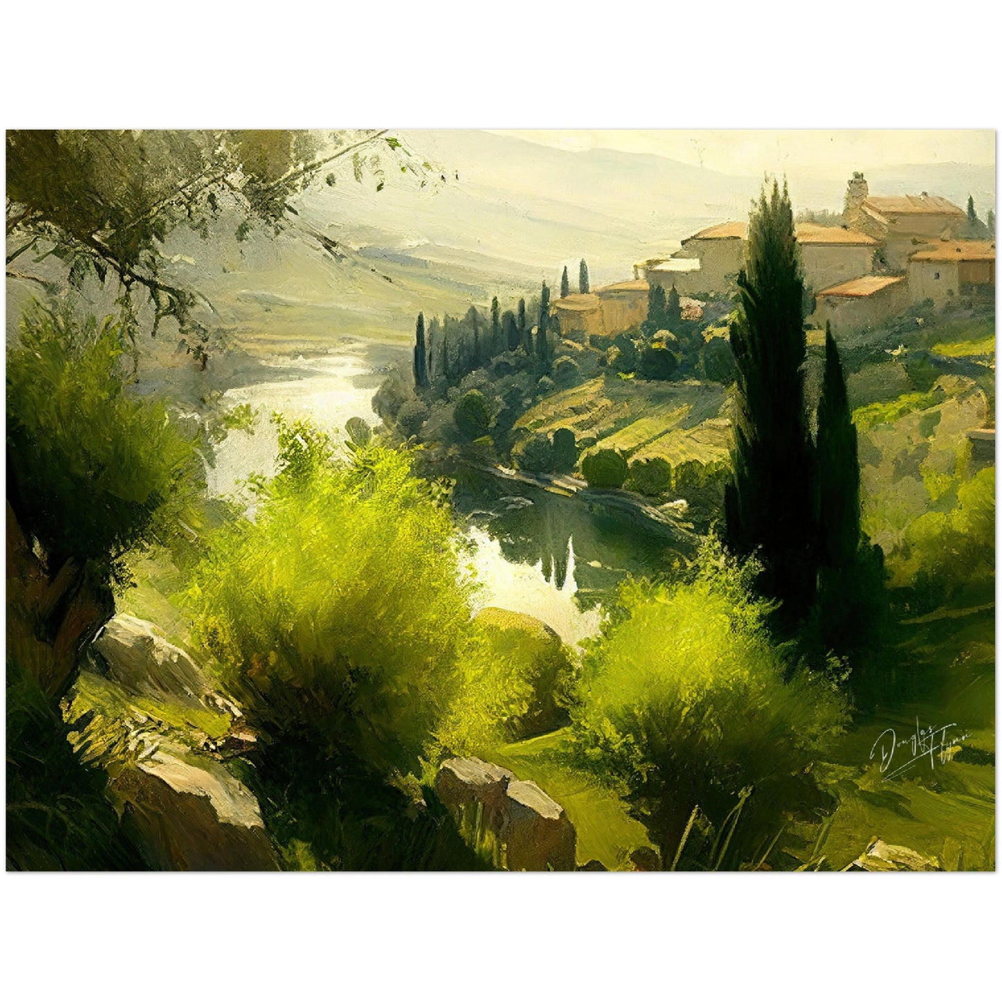 »Tumbled Terrain of Tuscany«