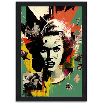 »Stiff Montage« retroposter