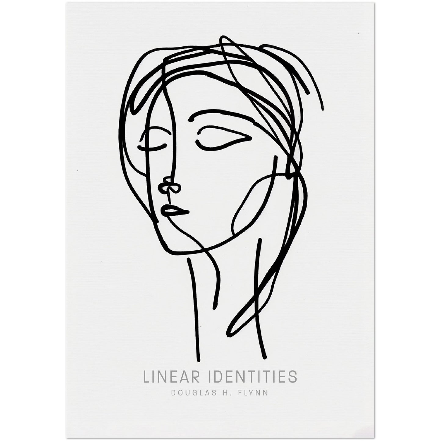 »LinearI dentities« merch poster