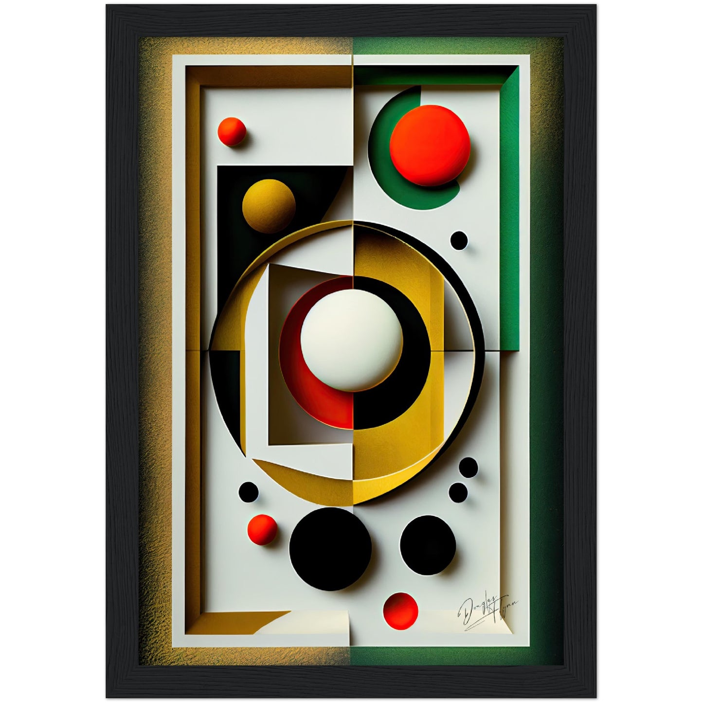 »Radiant Dynamics« retro poster