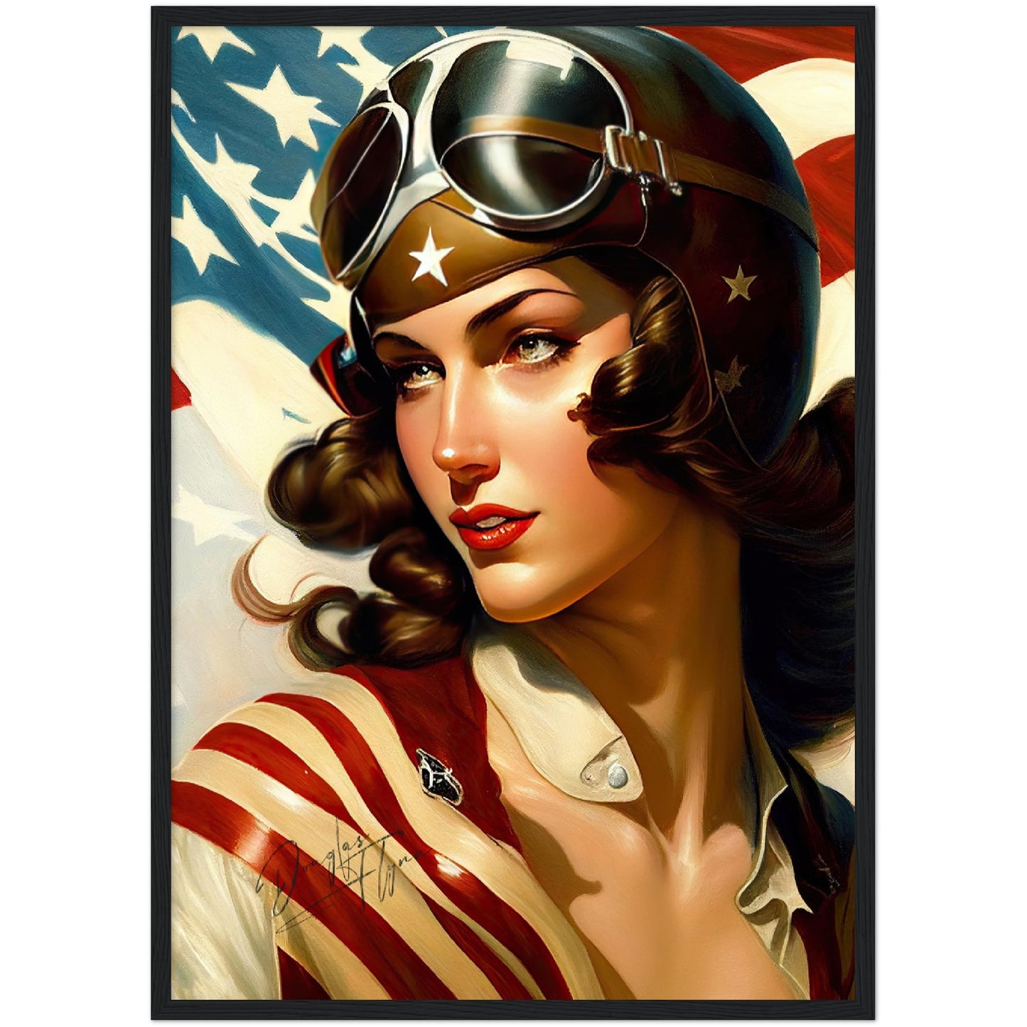 »Iron Dream« retro poster