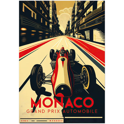 »Kickin' It Old School« retro poster