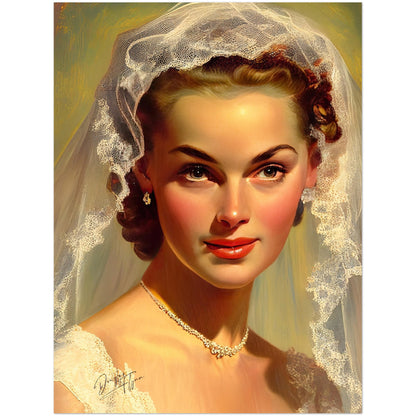 »Wedding Memories« retro poster